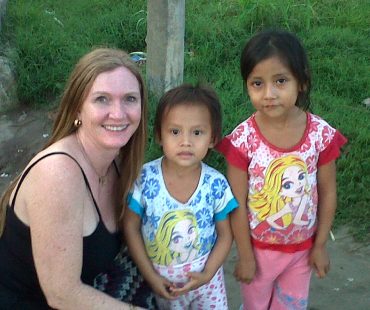 Trabajando en la selva peruana